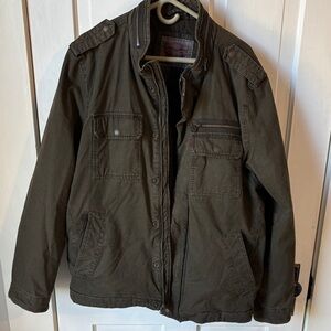 Levi’s Men's Dark Green Military Field Jacket